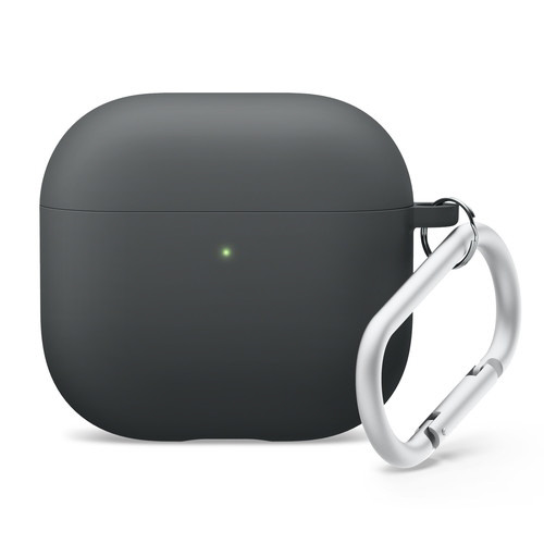 AirPods 4 対応 シリコンケース ブラック EL_AP4CSSCLG_BK｜の通販は 