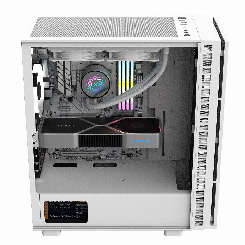 PCケース [ATX /Micro ATX /Mini-ITX] GM1 Transform ホワイト｜の通販