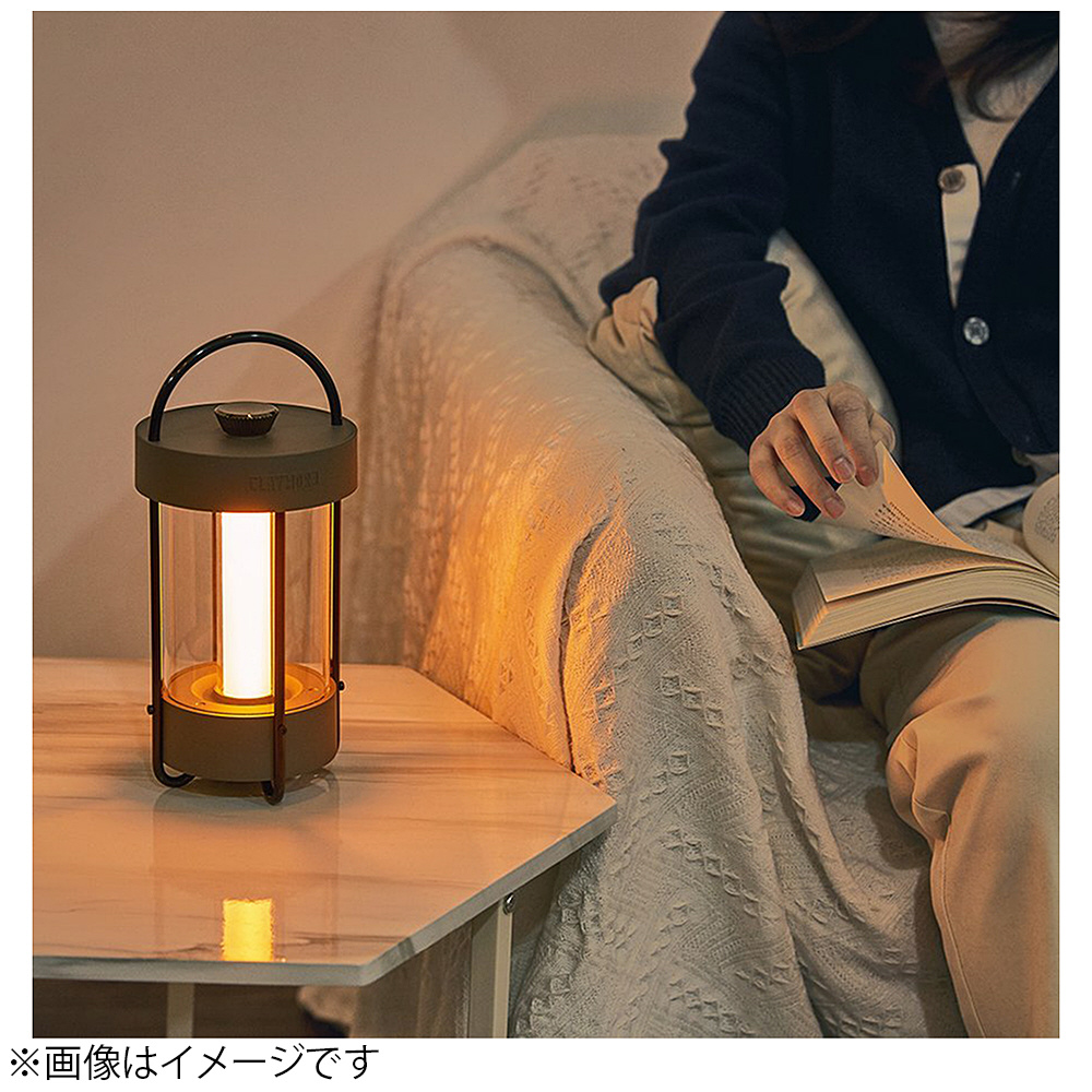 充電式モバイルLEDランタン CLAYMORE LAMP Selene（クレイモアランプ セレネ）Whiteホワイト CLL-650WH ［ソーラー・ 充電式］ ランタン・ライト - Aclpolyester