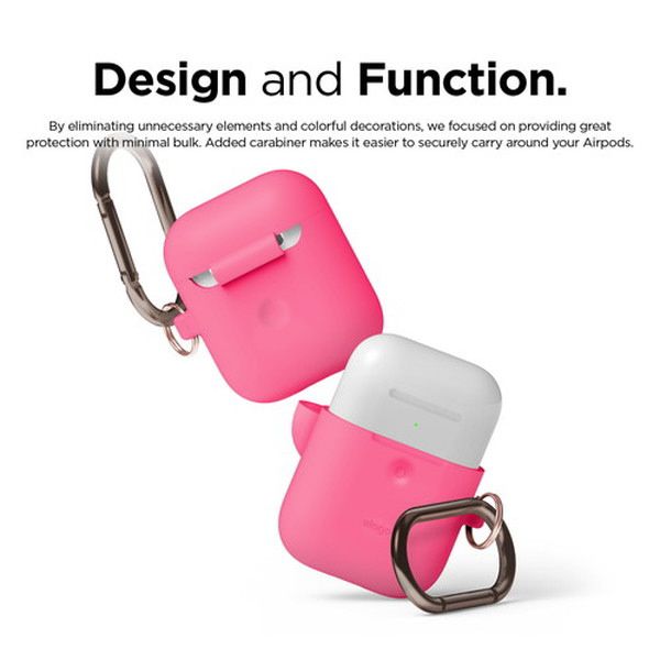 AirPods 2nd Generation用ケース Neon Pink EL_A2WCSSCHW_NP｜の通販は ...