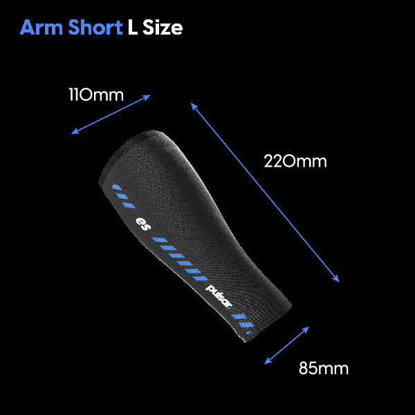 eスポーツ向けアームスリーブ〕Arm-Shortタイプ Lサイズ ES Arm