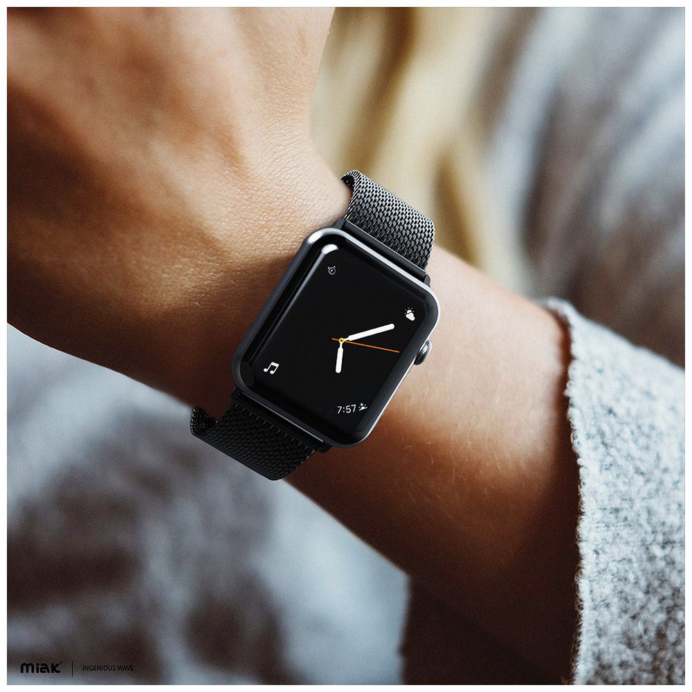 Apple Watch 繝舌Φ繝峨��繝悶Λ繝�繧ｯ縲�38繝溘Μ - 3