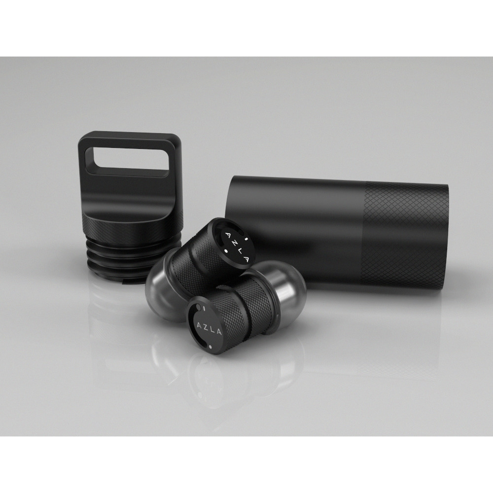 AZLA ライブ用耳栓 イヤープラグ POM1000 Earplug Black AZLA ( アズラ ) POM1000 Earplug Black [ライブ用イヤープラグ