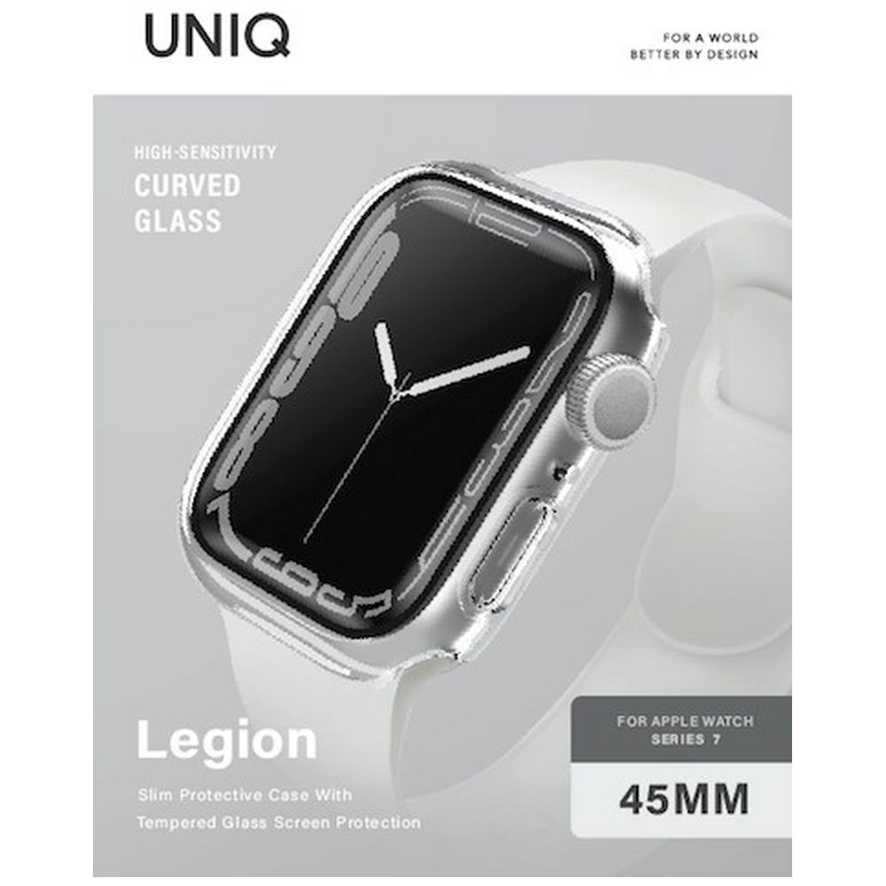 Apple Watch7 45mm 液晶強化ガラス付きケース LEGION
