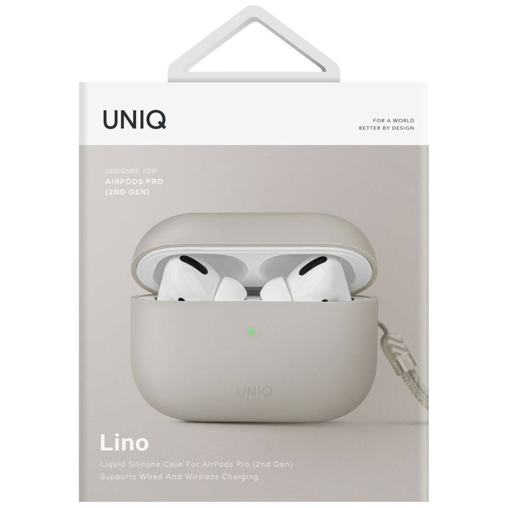 LINO AirPods Pro(第2世代) HYBRID LIQUID シリコンケース UNIQ
