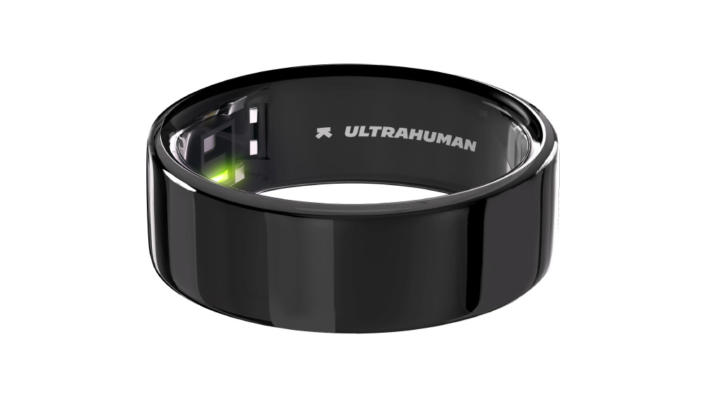 Ultrahuman Ring Air- Size-08- Aster_Air_Black