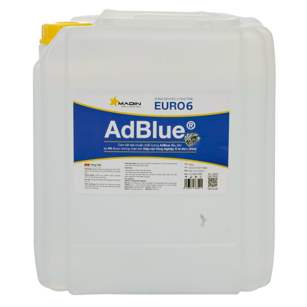 高品質尿素水 アドブルー（EU規制/EUR06/ AdBlue/20L）ISO 22241/DIN