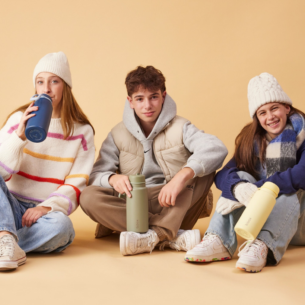 1L Insulated Flip Top Bottle(フリップトップボトル) ピンク