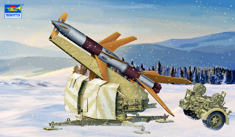 ブロンコモデル ドイツ ライントホター R-3p 地対空ミサイル発射
