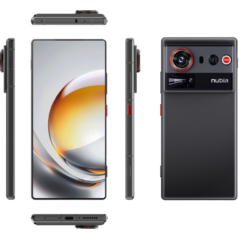 SIMフリー】nubia Z80 Ultra 16+512G ブラック+80W GAN 充電器｜の通販
